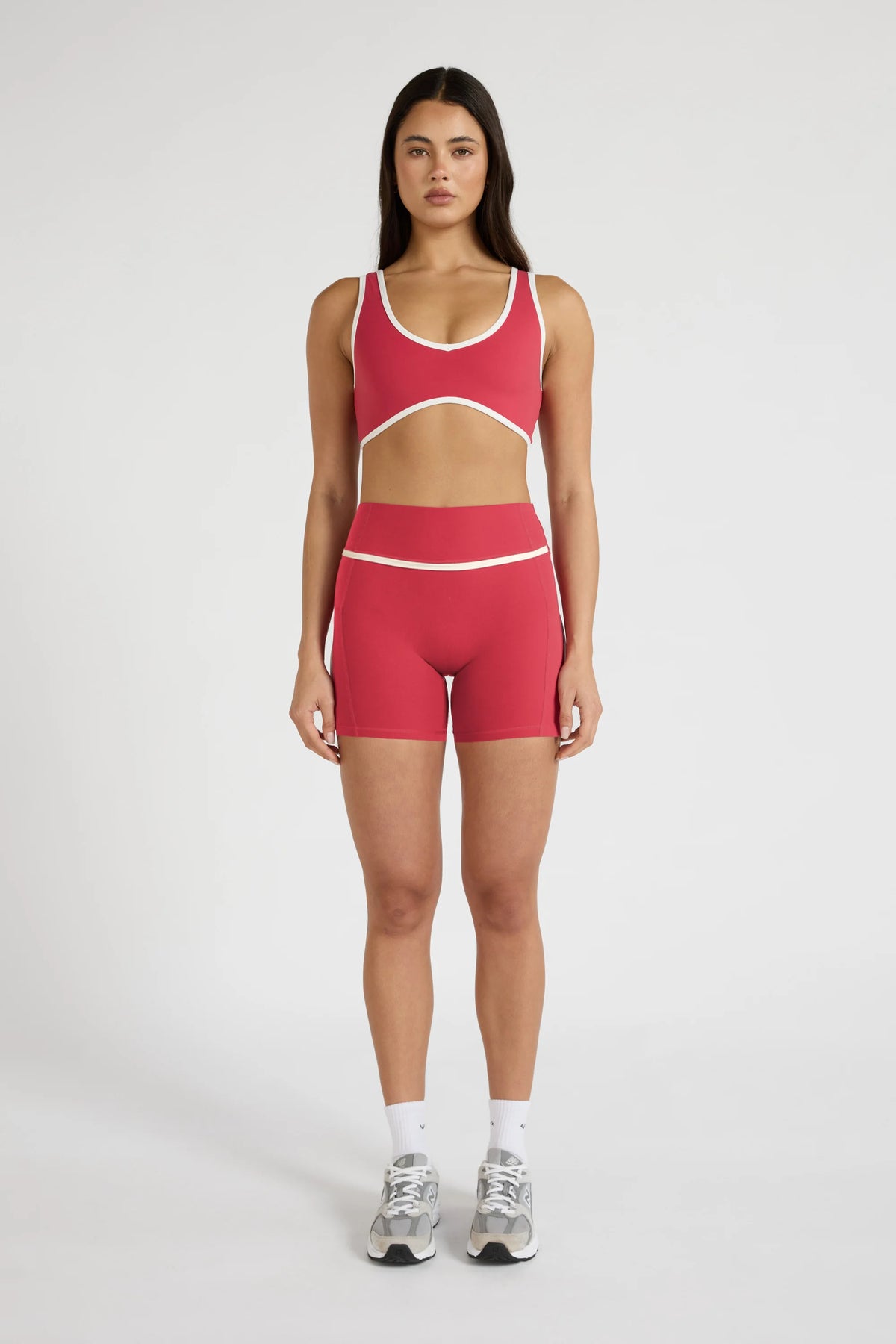 ALLFENIX CloudCore™ Hi Lo Sports Bra - Berry