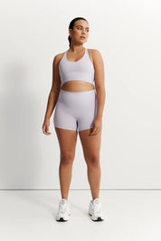 Eco Rib 4" Bike Shorts (Lilac) - All Fenix