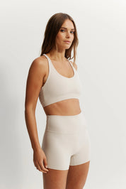 Eco Rib 4" Bike Shorts (Stone) - All Fenix