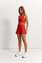 Eco Rib 4" Bike Shorts (Watermelon) - All Fenix