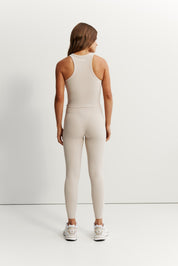 Eco Rib 7/8 Leggings (Stone) - All Fenix
