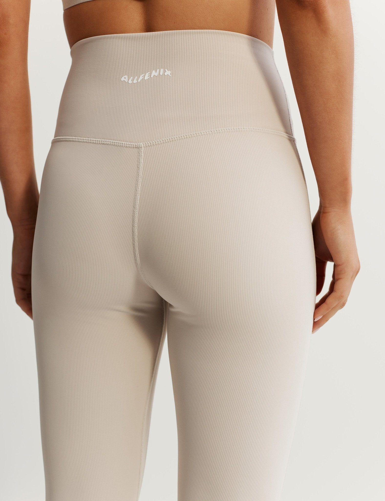 Eco Rib 7/8 Leggings (Stone) - All Fenix