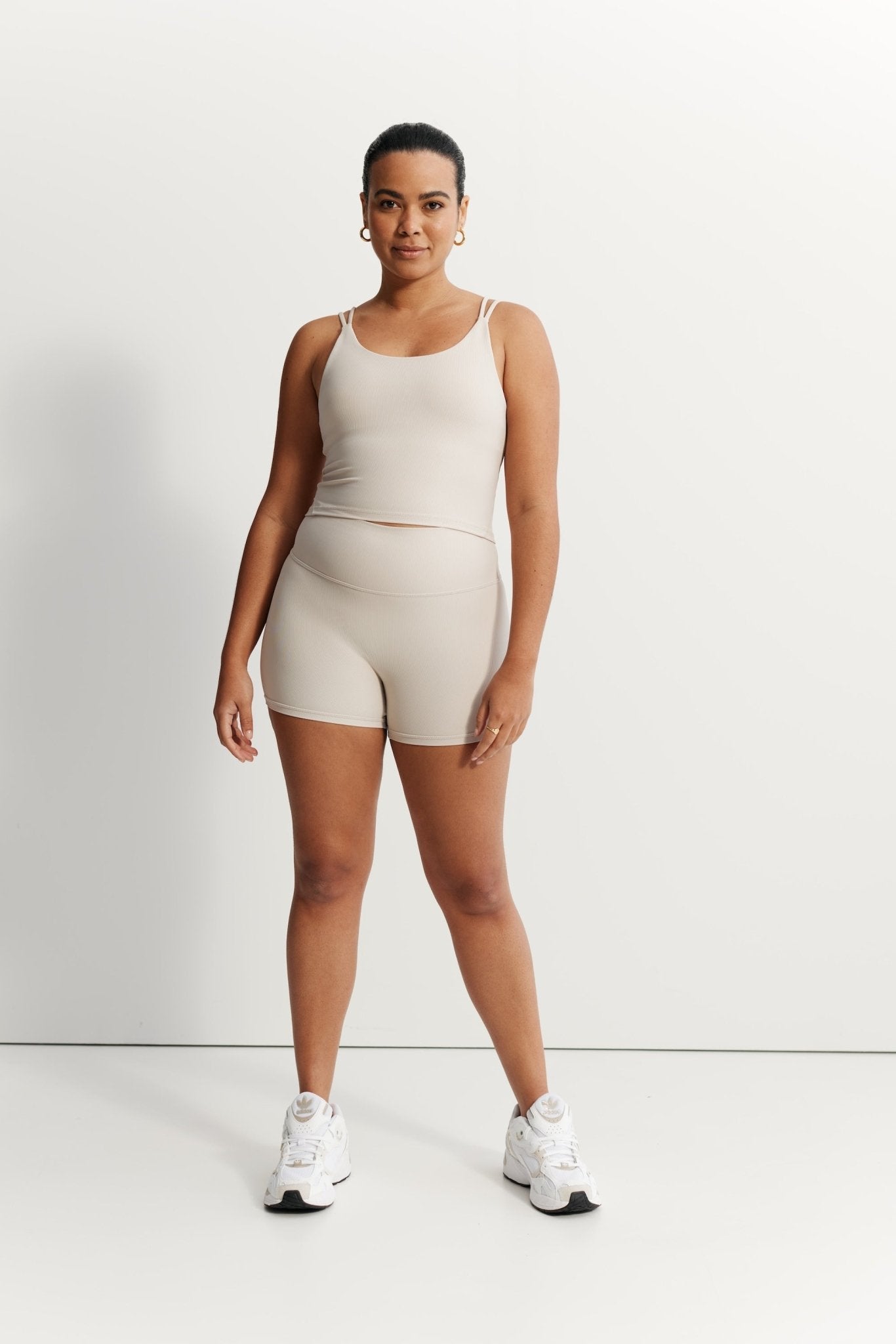 Eco Rib Strappy Crop (Stone) - All Fenix