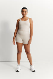 Eco Rib Strappy Crop (Stone) - All Fenix
