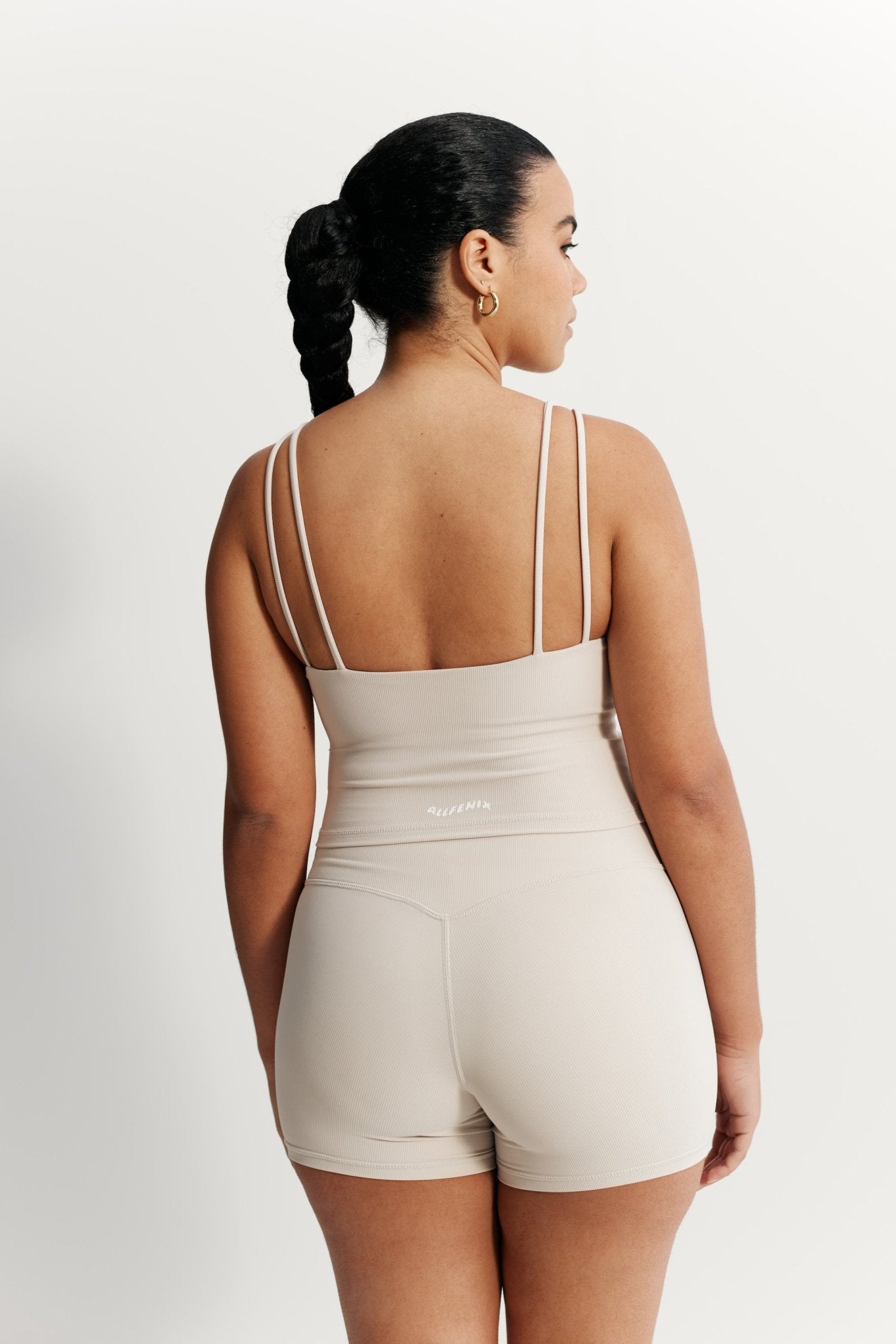 Eco Rib Strappy Crop (Stone) - All Fenix