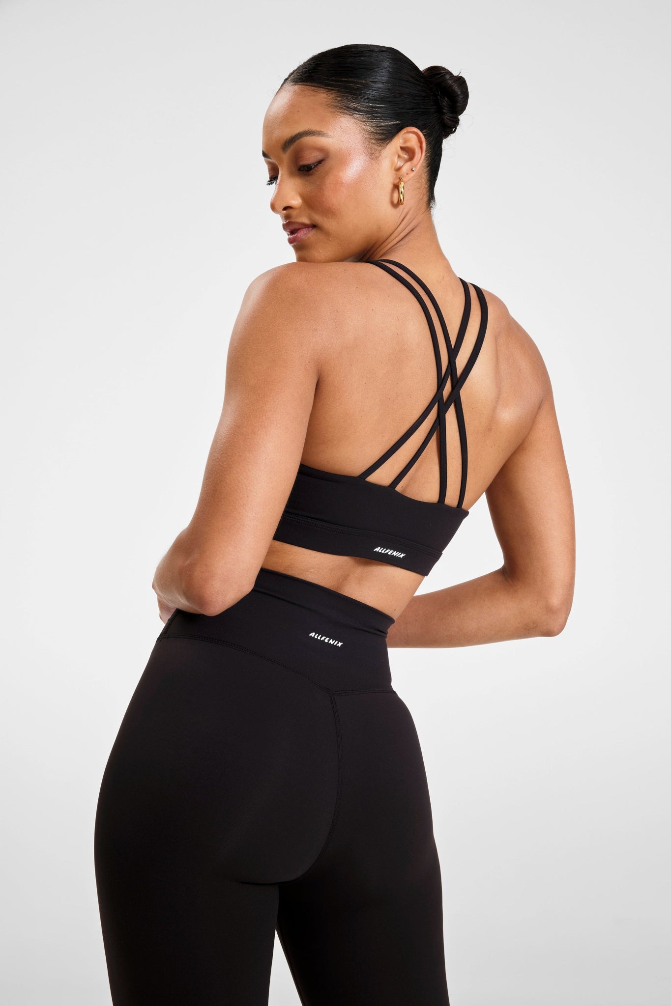 EcoSculpt Cross Back Sports Bra - All Fenix