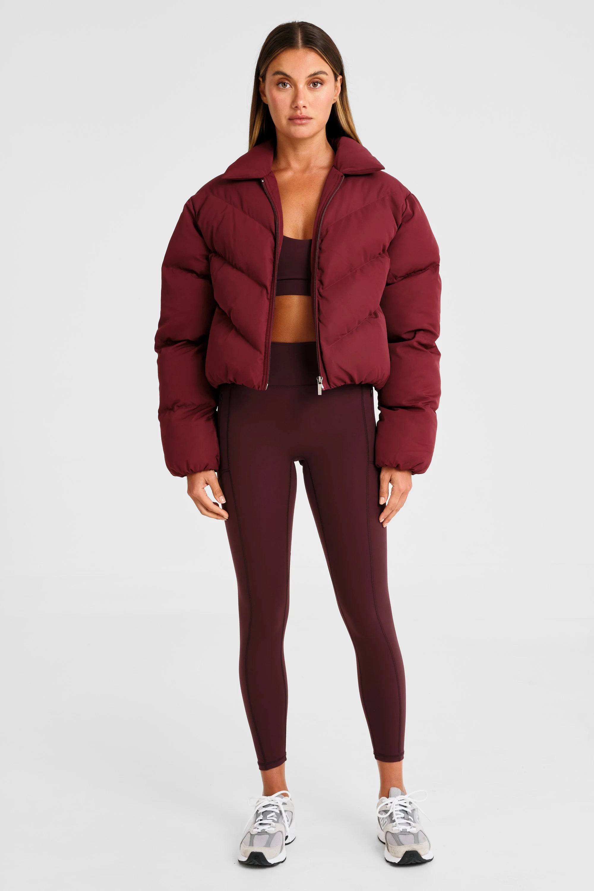 ALLFENIX Cropped Puffer Jacket