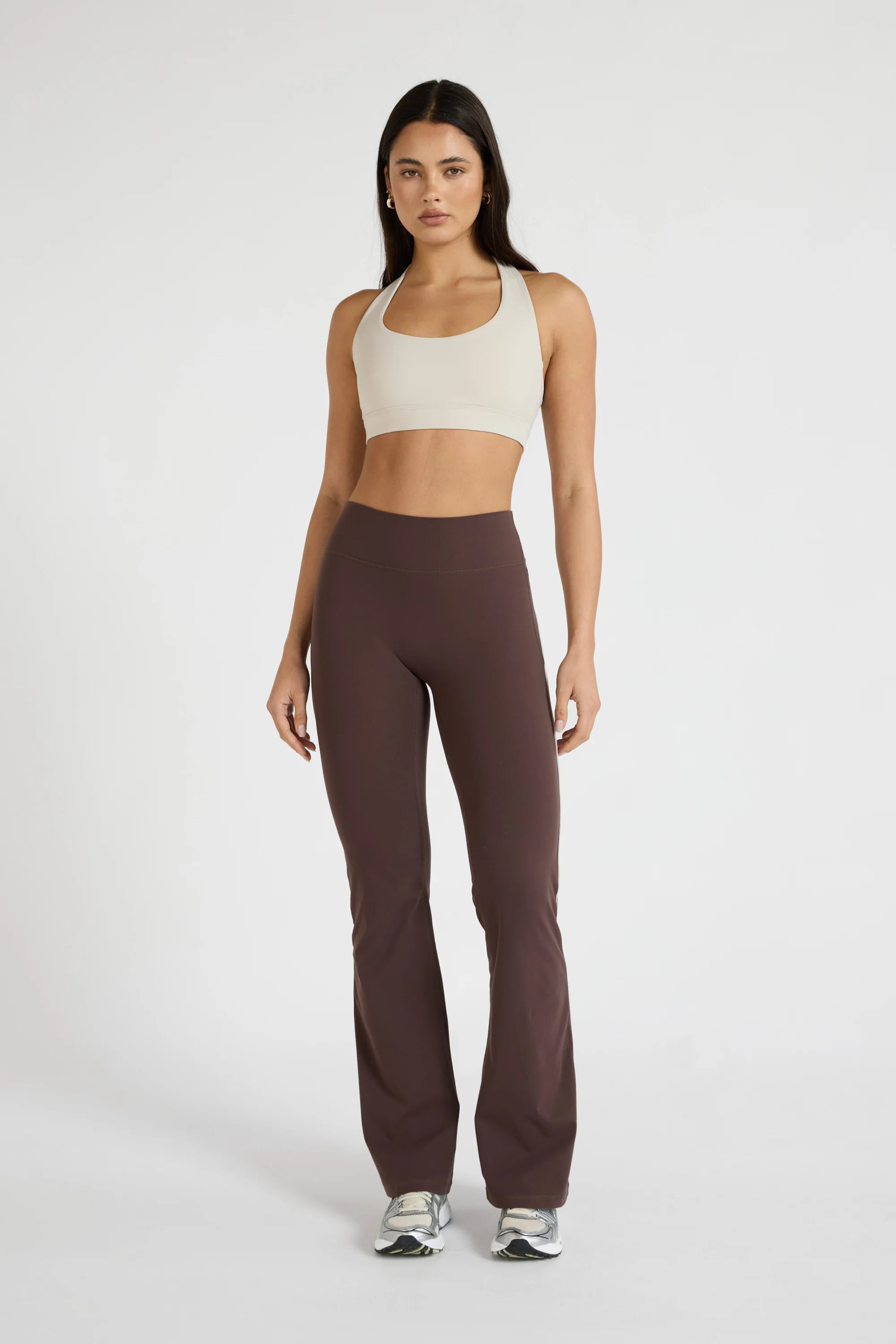 ALLFENIX CloudCore™ Halter Sports Bra - Stone