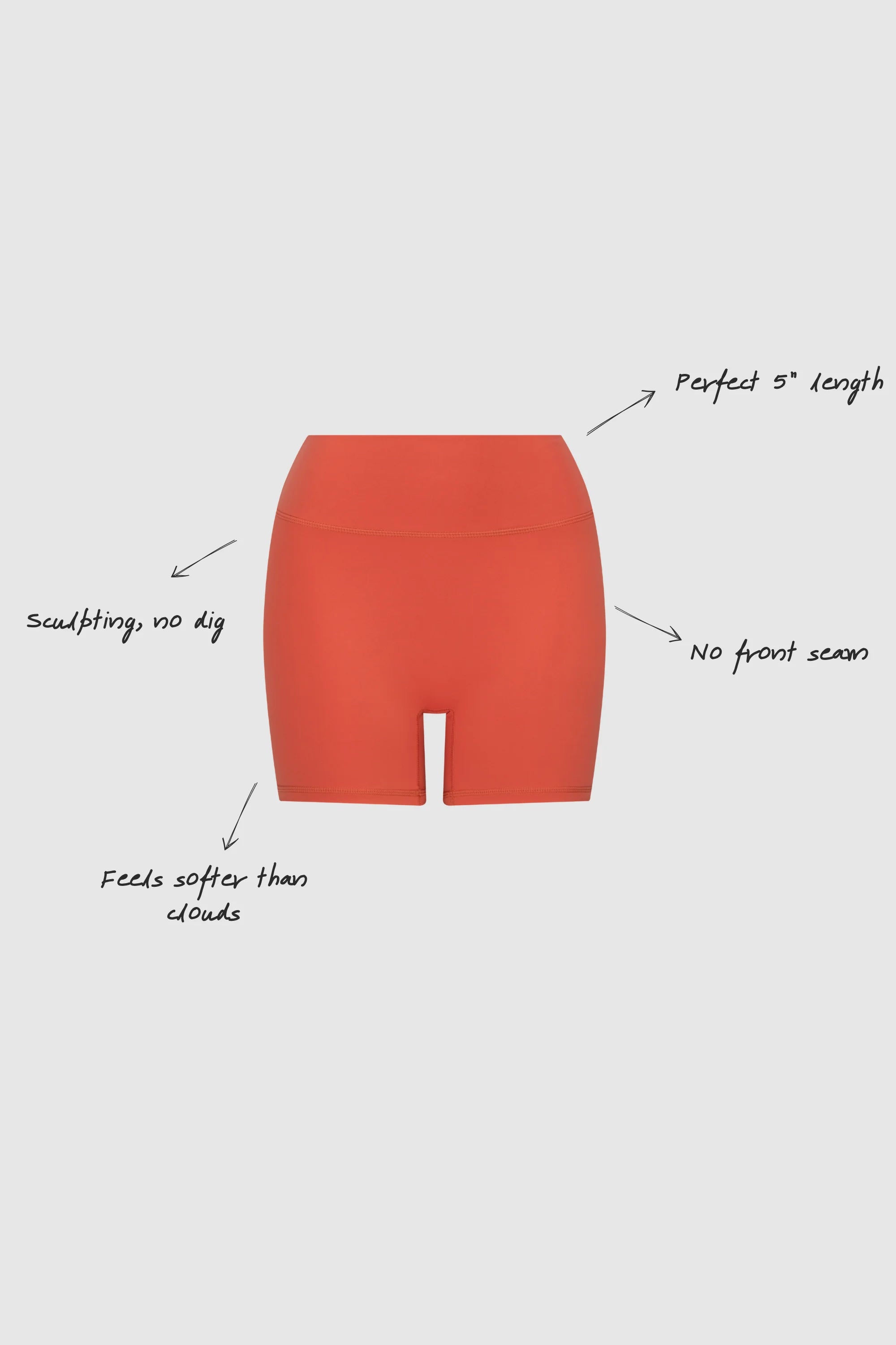 ALLFENIX CloudCore™ 5" Bike Short - Rust
