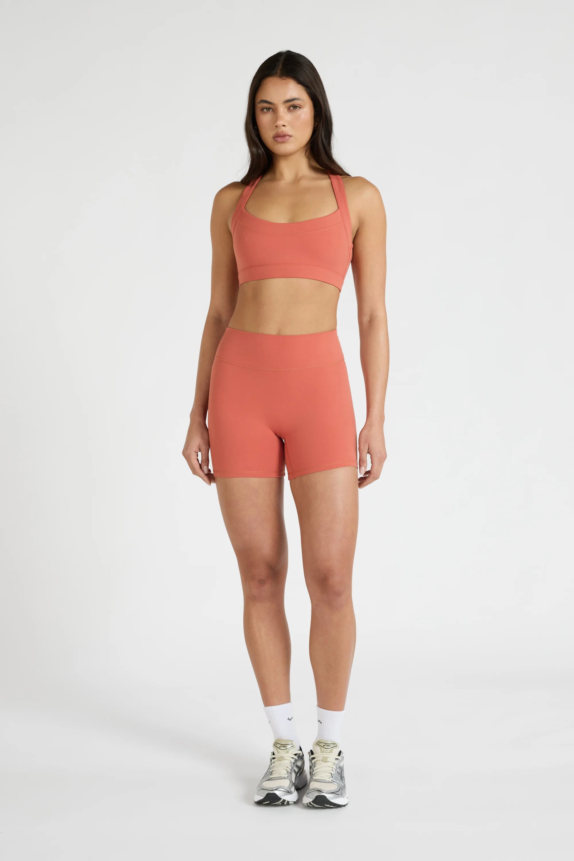 ALLFENIX CloudCore™ Scoop Neck Y-Back Sports Bra - Rust