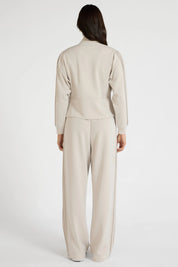 Soft Luxury Panel Full Zip Jacket
