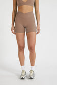 ALLFENIX CloudCore™ V-Waist 5" Bike Short - Latte