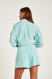 Lucia Striped Shorts - All Fenix