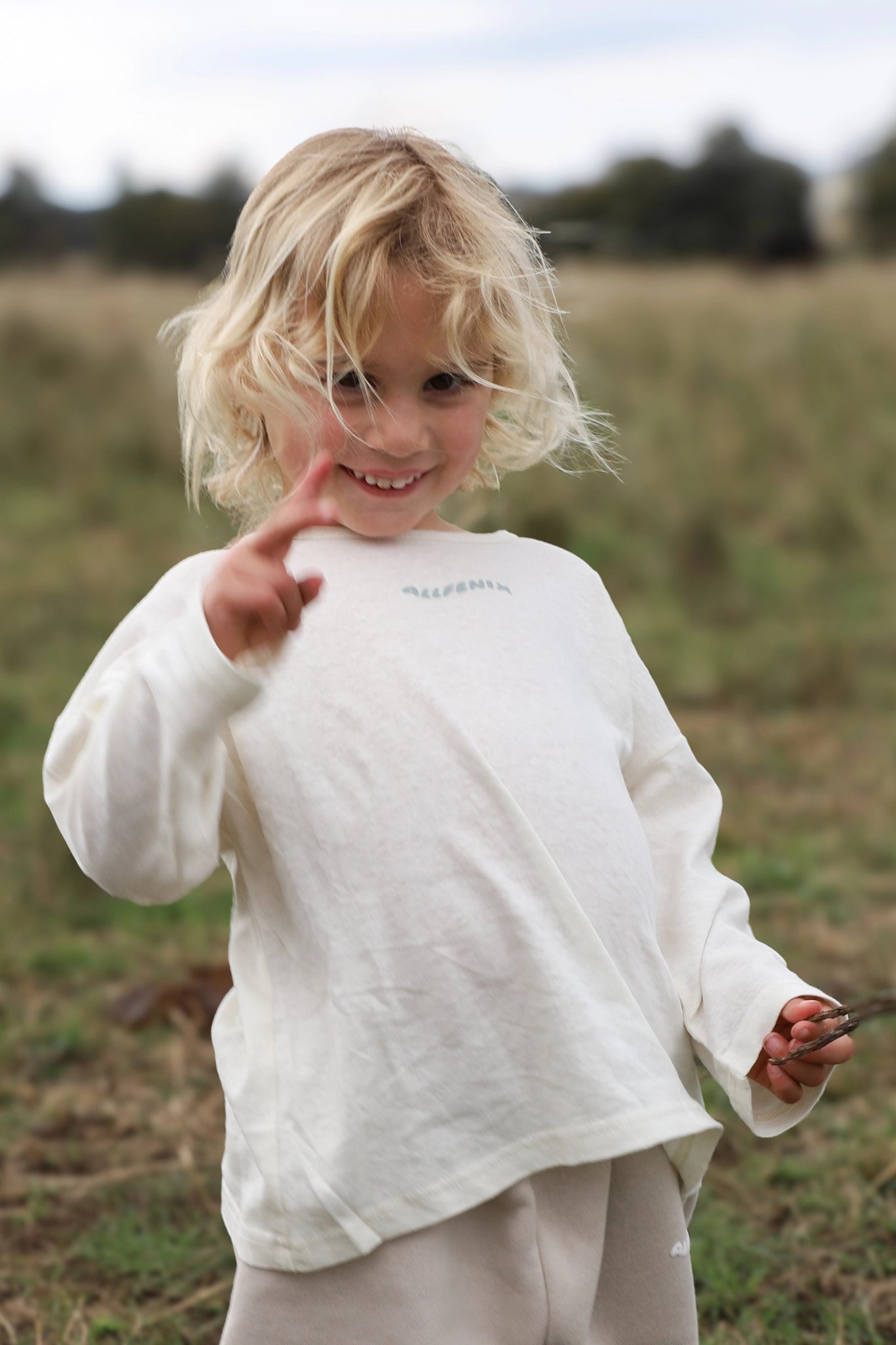 Mini Long Sleeve Logo Tee - All Fenix