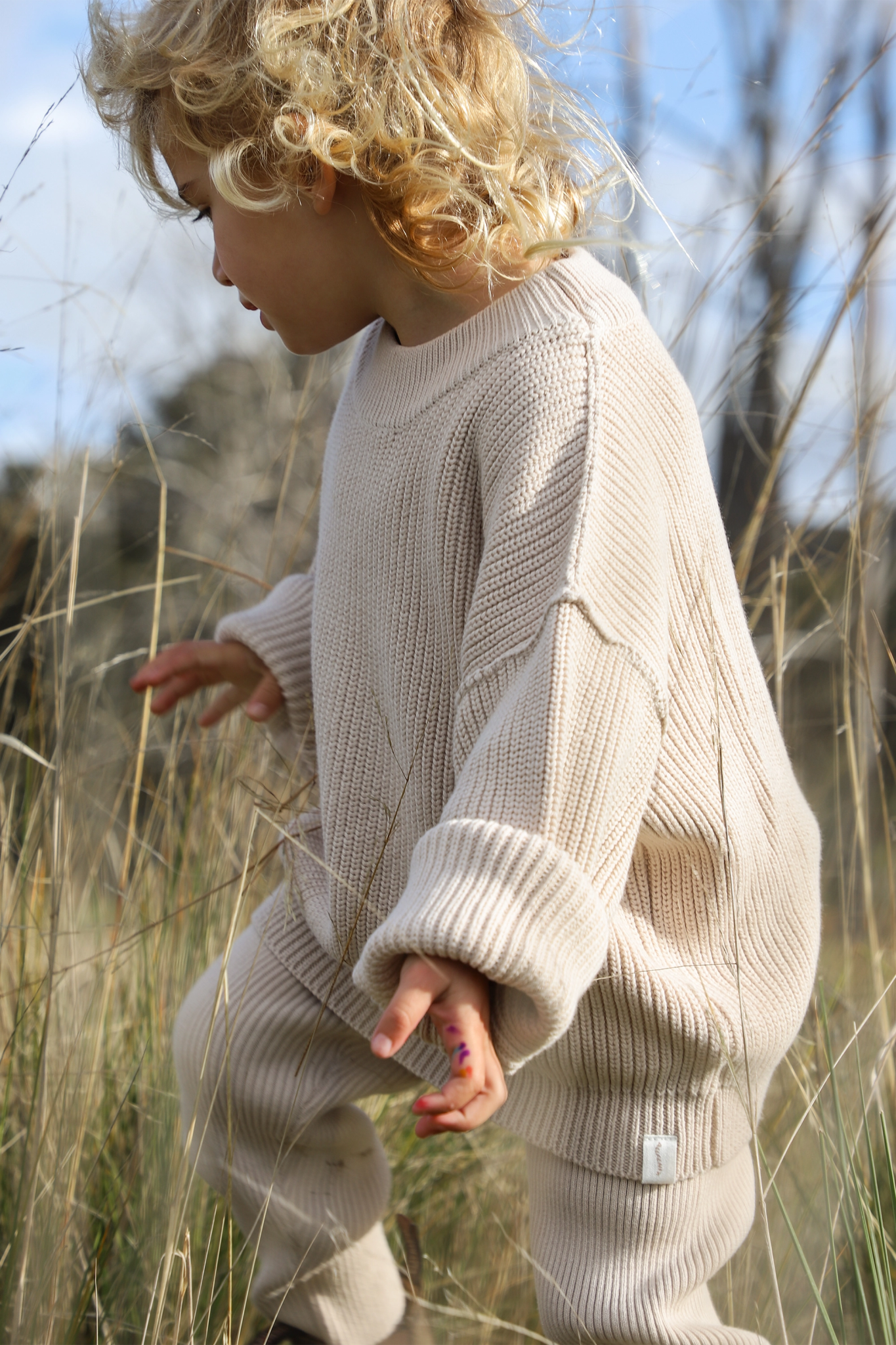 Mini Seam Knit Jumper - All Fenix