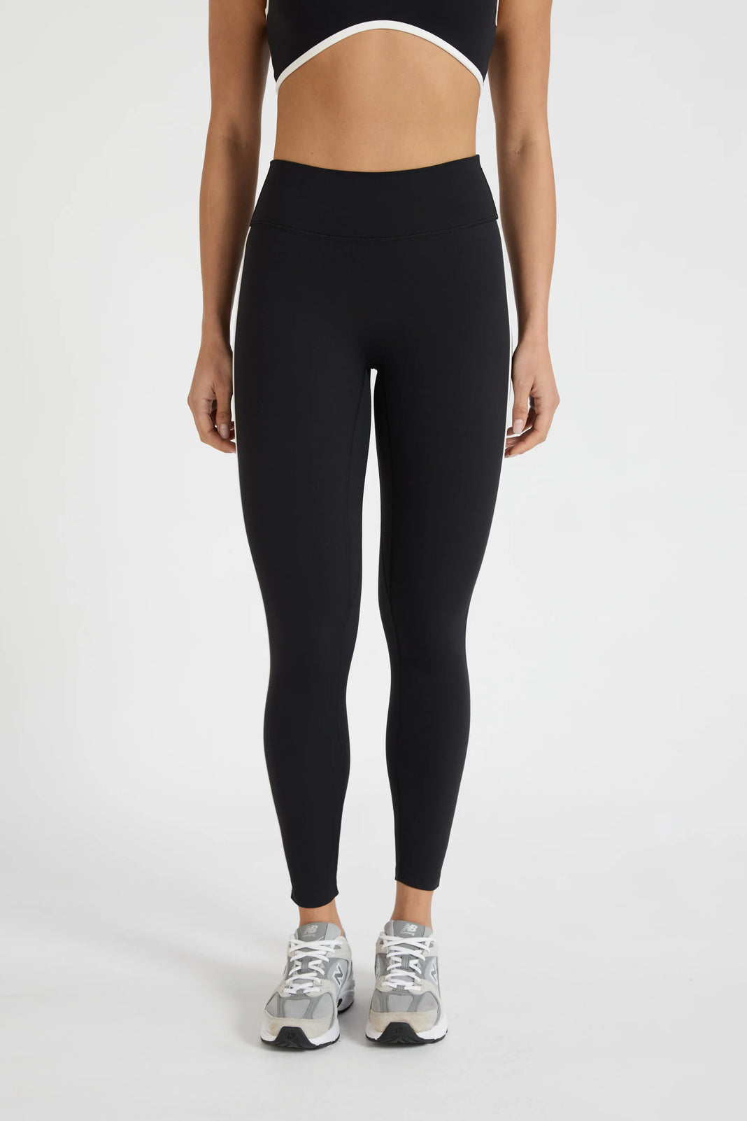 ALLFENIX CloudCore™ Contrast Stripe 7/8 Legging - Black