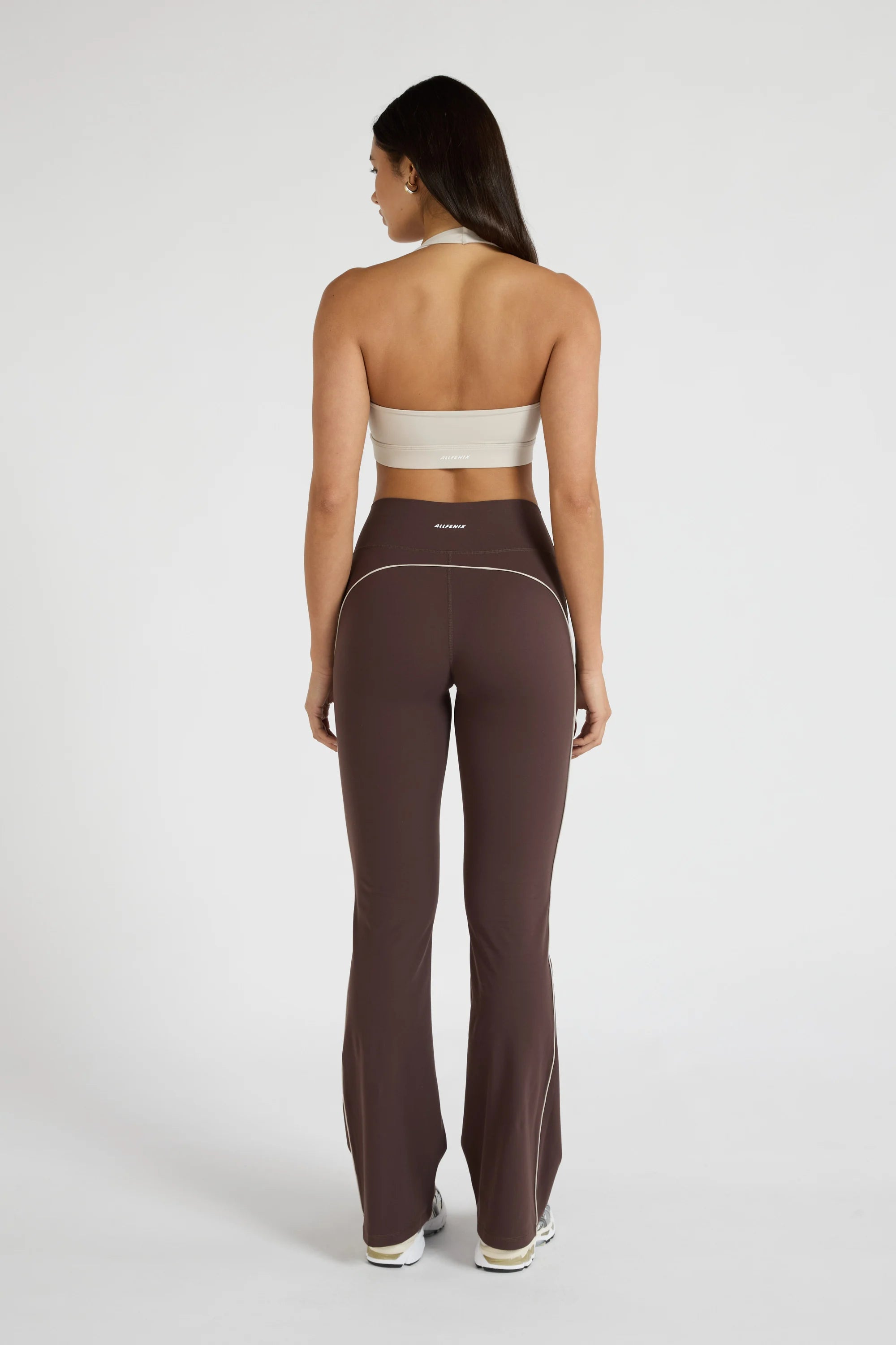 ALLFENIX CloudCore™ Halter Sports Bra - Stone
