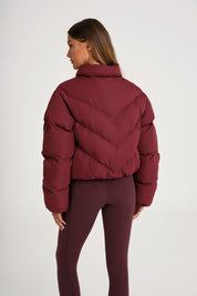 ALLFENIX Cropped Puffer Jacket