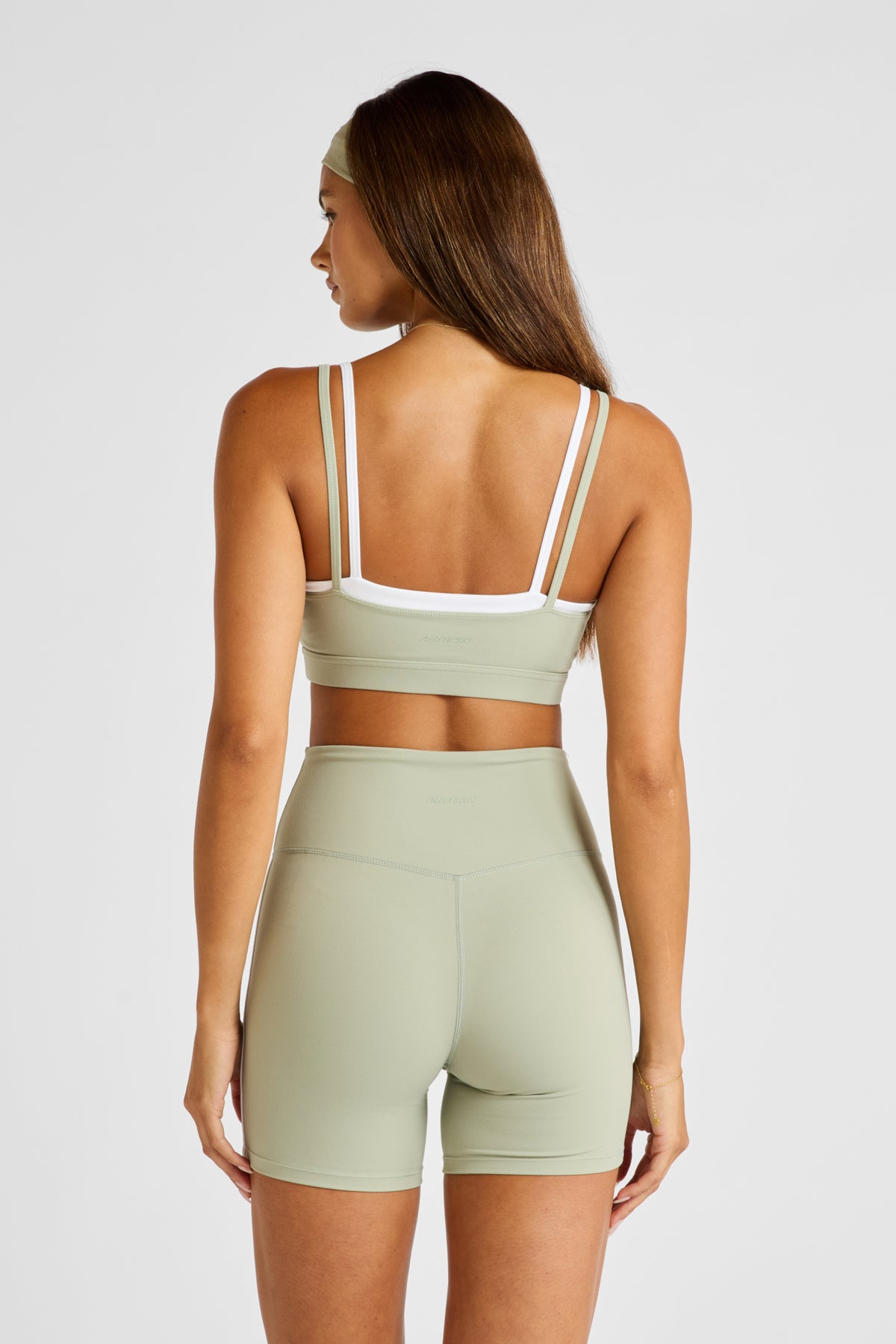NEW ALLFENIX CloudCore™ Contrast Double Layer Sports Bra - Pistachio