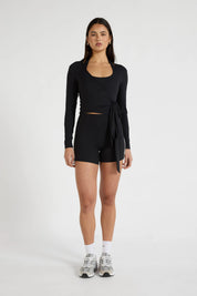 ALLFENIX CloudCore Lite Long Sleeve Wrap Top