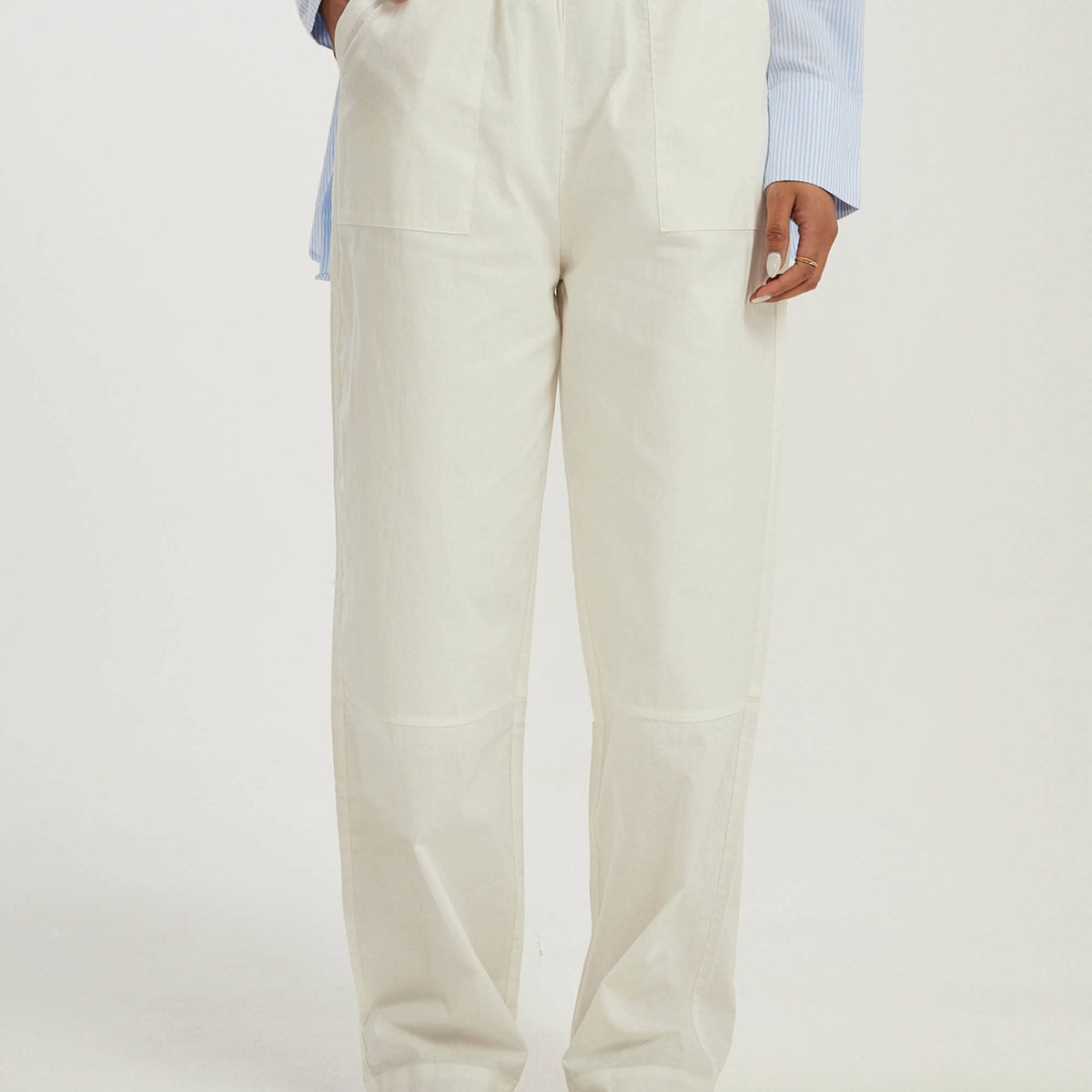 美品☆phenix Basic Style Pants Summertide Wide Leg Pant