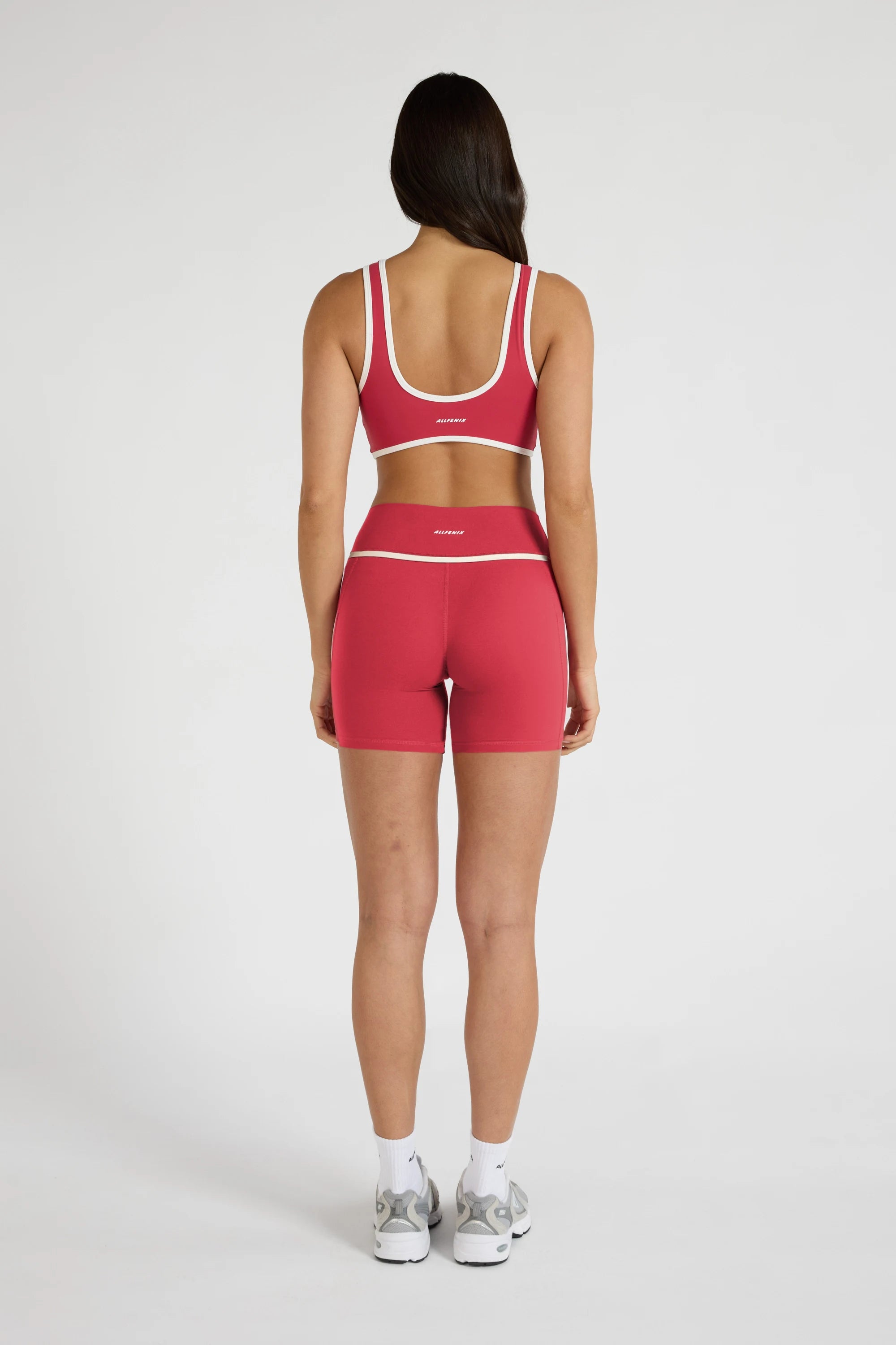ALLFENIX CloudCore™ Contrast 5" Pocket Bike Short - Berry