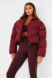 ALLFENIX Cropped Puffer Jacket