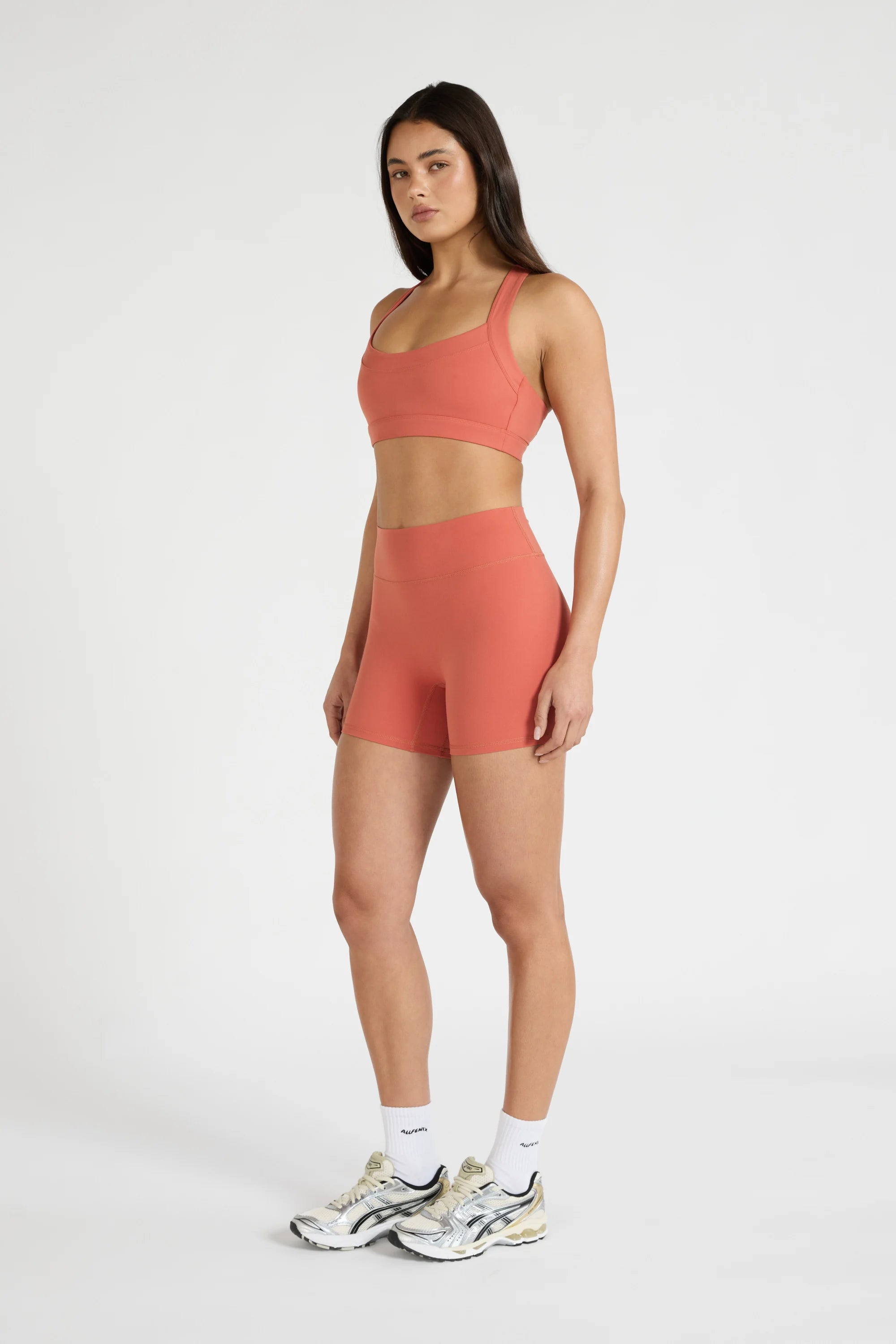 ALLFENIX CloudCore™ 5" Bike Short - Rust