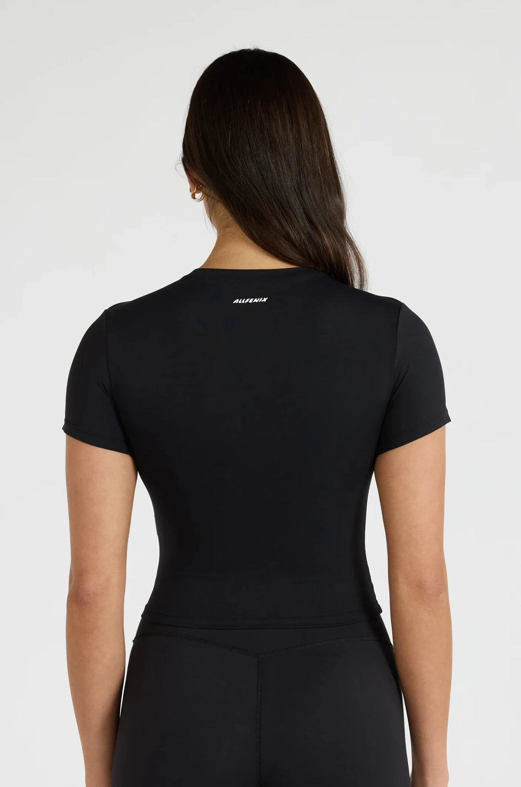 ALLFENIX CloudCore™ Lite Crop Tee - Black