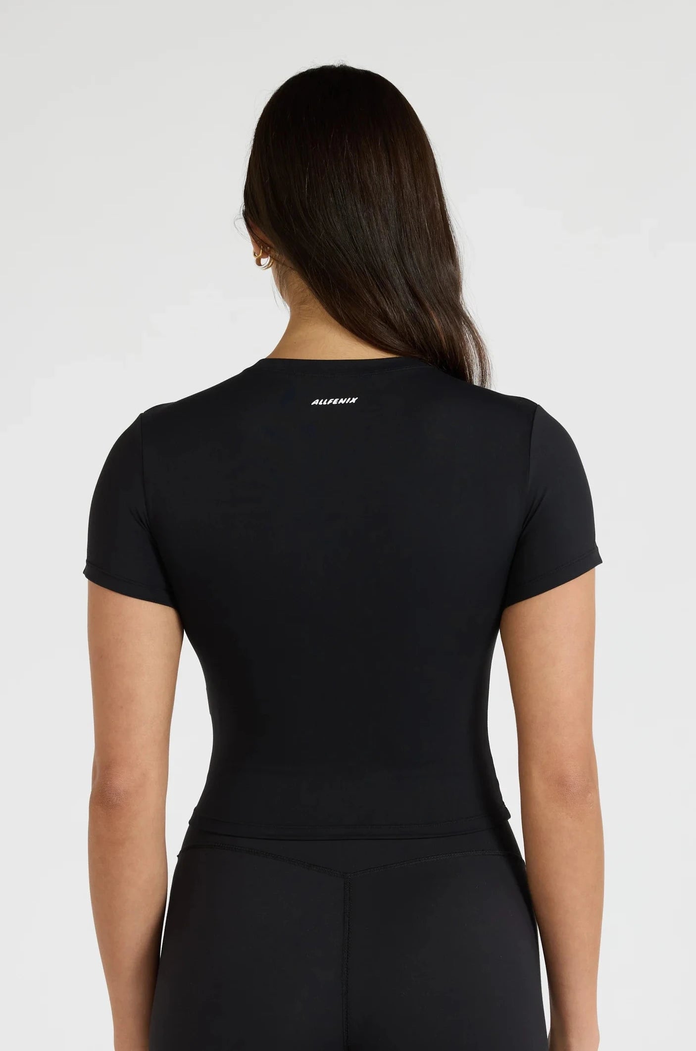 ALLFENIX CloudCore™ Lite Crop Tee - Black