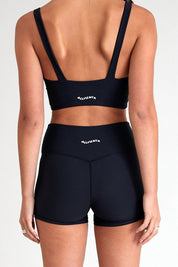 Eco Rib 4" Bike Shorts (Black) - All Fenix