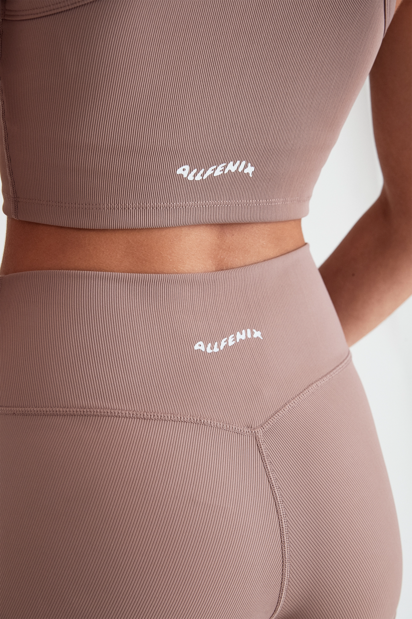 Eco Rib 4" Bike Shorts (Latte) - All Fenix