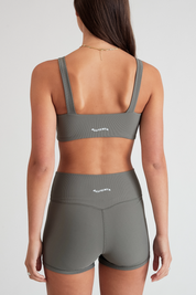 Eco Rib 4" Bike Shorts (Olive) - All Fenix