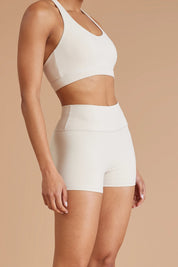 Eco Rib 4" Bike Shorts (Stone) - All Fenix