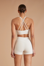 Eco Rib 4" Bike Shorts (Stone) - All Fenix