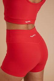 Eco Rib 4" Bike Shorts (Watermelon) - All Fenix