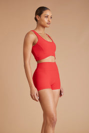 Eco Rib Contour Sports Bra (Watermelon) - All Fenix