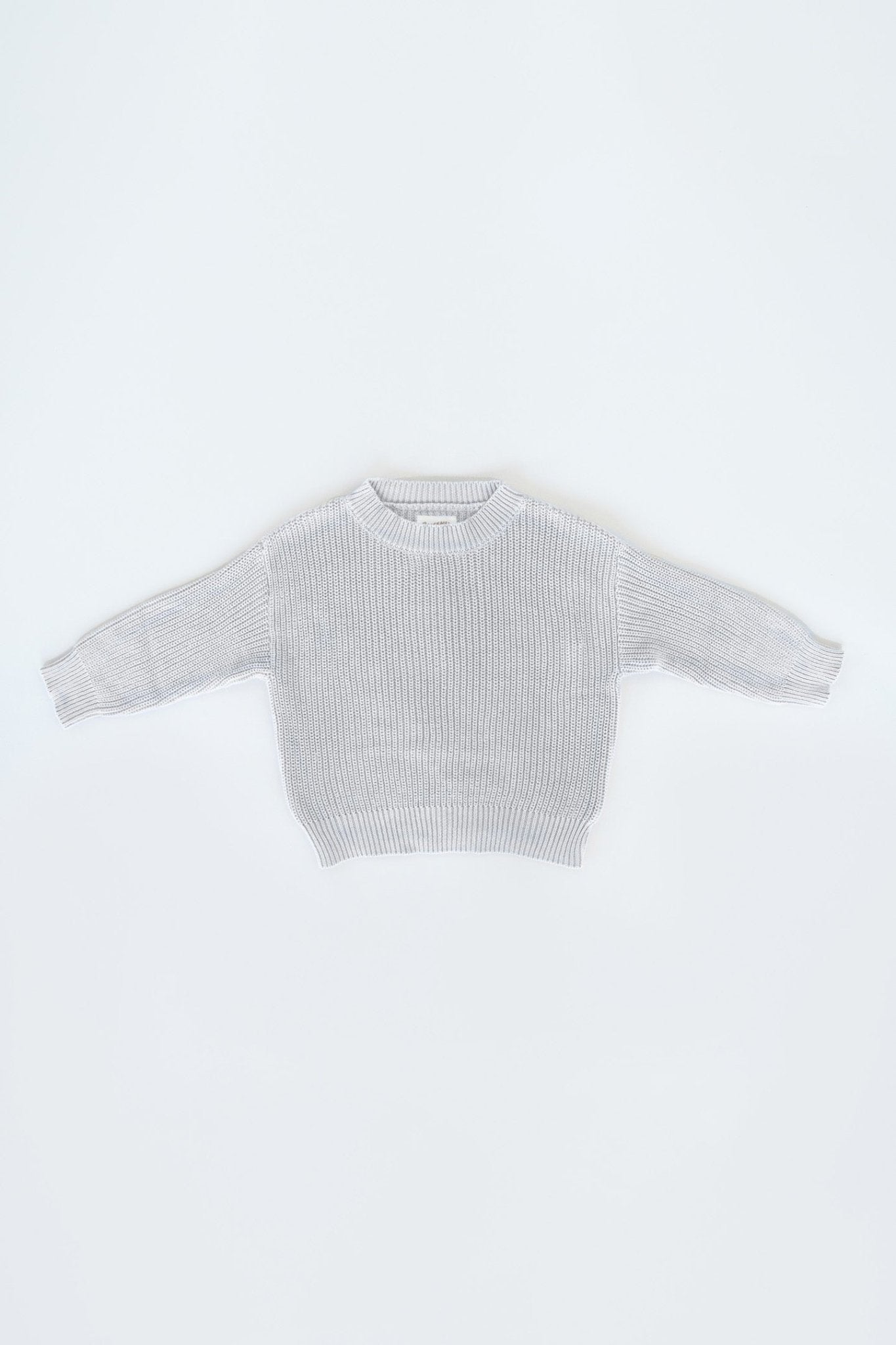 Mini Knit Jumper (Light Grey) - All Fenix