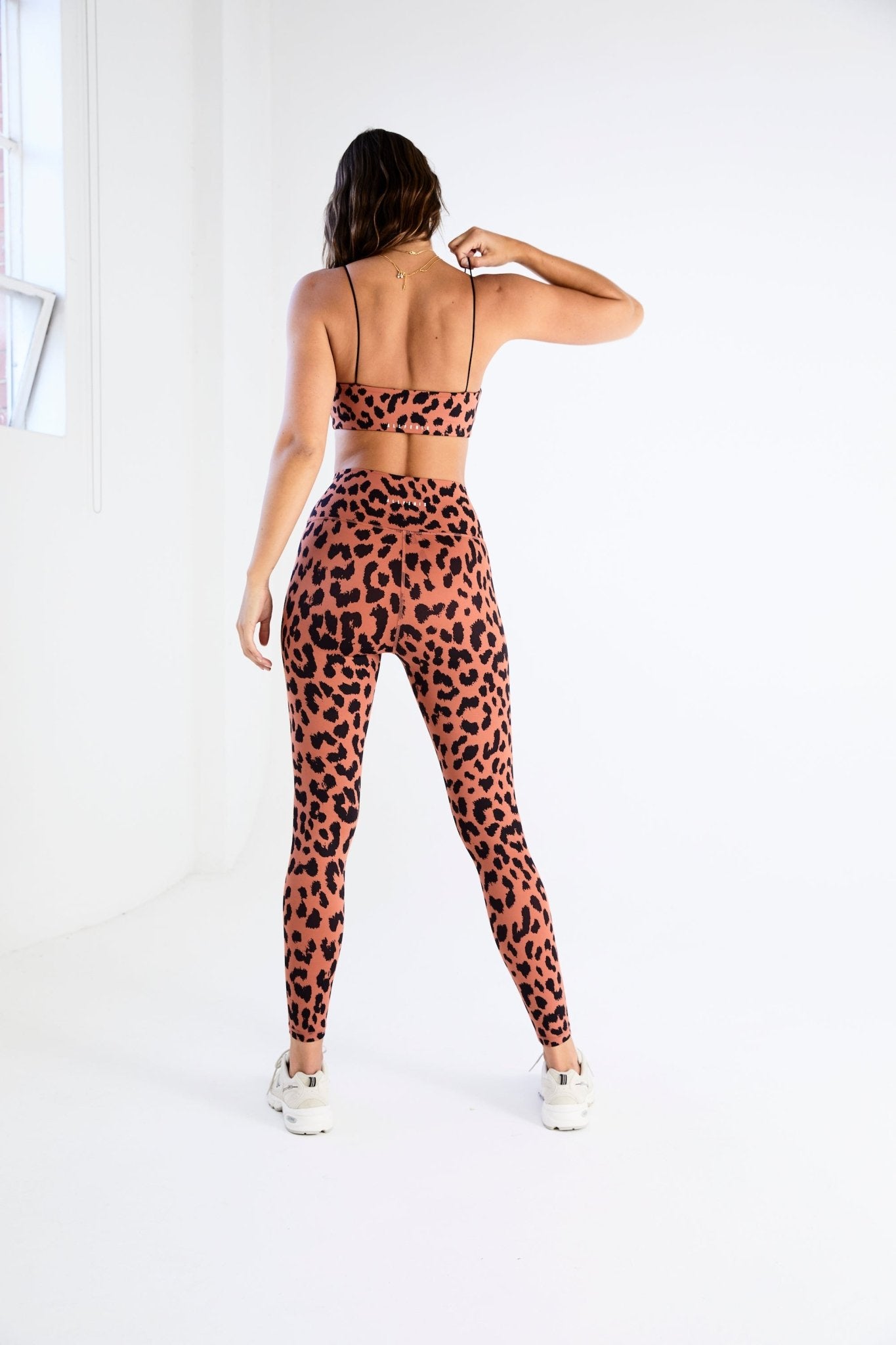 Oversized Cheetah 7/8 Legging (Amber) - All Fenix
