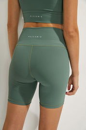 Ribbed Core (Green) Bike Short - All Fenix